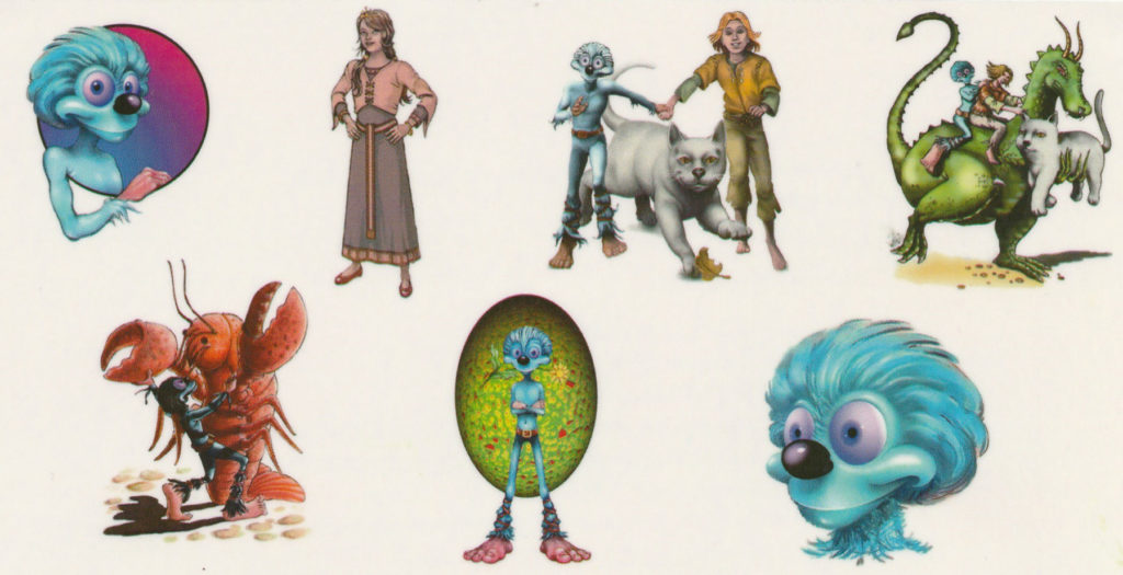 Wolpertinger tattoos card