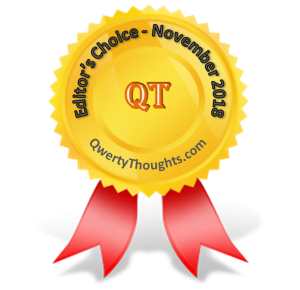 QwertyThoughts Marketing Award badge
