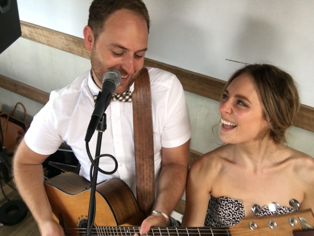 Author Terrance Hart in rehearsal