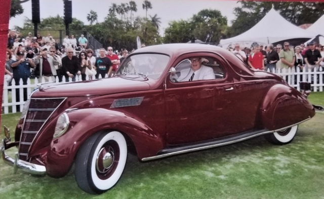 Cecil with his prize-winning Zephyr
