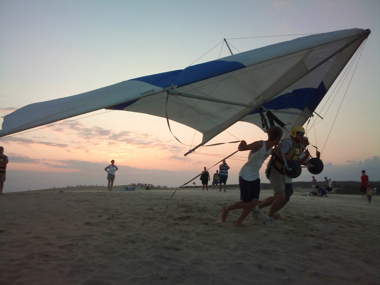 Hang Gliding on Jockey's Ridge, Nags Head, NC