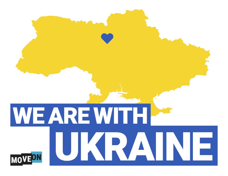 We are with Ukraine